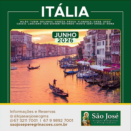 Itália Especial - Junho 2026