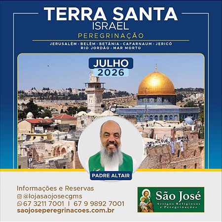 Terra Santa - Julho 2026