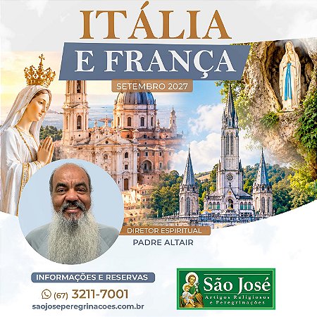 Itália e França - Setembro 2027