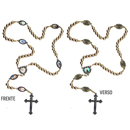 Terço das Mulheres Dourado