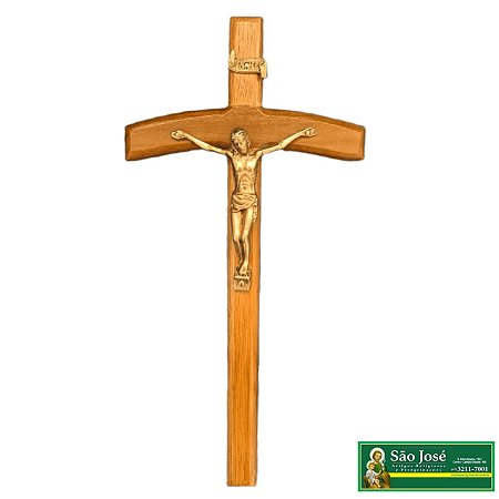 Cruz Madeira Parede - 25cm
