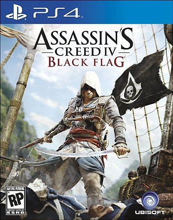 Assassins Creed Iv Black Flag Ps4 #1 (Jogo Mídia Física) (Com Detalhe) -  Arena Games - Loja Geek