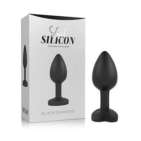 Plug Anal  Black Diamond Silicon