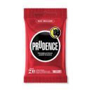 Preservativo Prudence lubrificados com 3 unidades