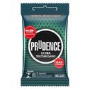 Preservativo Prudence Extra Texturizado com 3 unidades