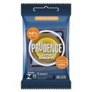Preservativo Prudence Super Sensitive 48% Mais Fino com 3 unidades