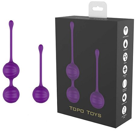 Kegel Ball em Silicone ABS