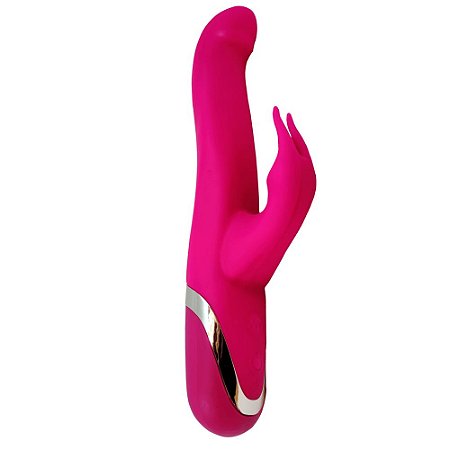 Vibrador com Estimulador de Clítoris - Elena
