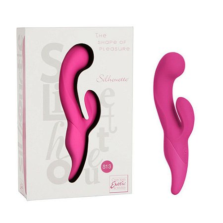 Vibrador Estimulador De Ponto G E Clítoris Recarregável,  10 Modos De Vibrações - Silhouette S13