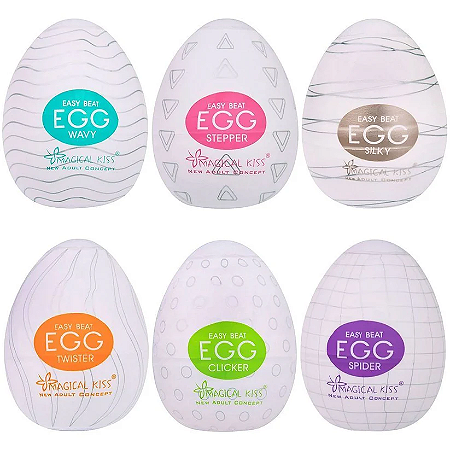 Egg Spider Masturbador Masculino Magical Kiss - (Unidade)