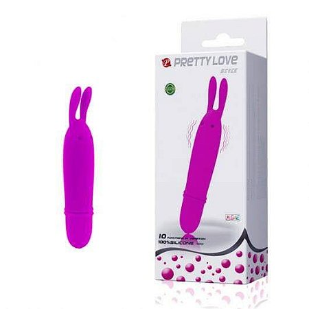 Mini vibrador e Massageador coelho - Pretty Love BOYCE