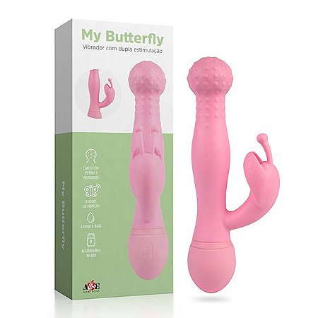 My Butterfly - Dupla Estimulação - 8 Modos de Vibração