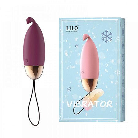 Cápsula Vibrátoria - Com Ponta na Parte Superior para Estimulo do Clitóris