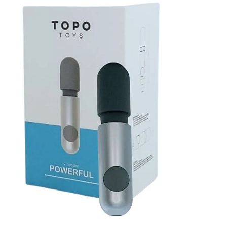 Vibrador Bullet Powerful Recarregável - Topo Toys