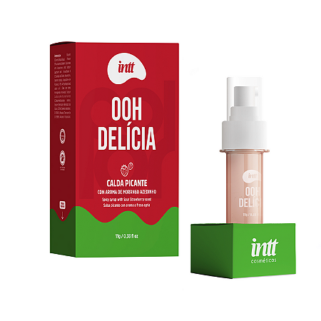 Ooh Delícia Calda Picante –  Sabor Morango - Intt