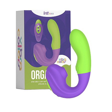 Orgasmic Collors - Estimulador de Ponto G, Clitoris e Canal Vaginal com 7 modos de vibração - Int