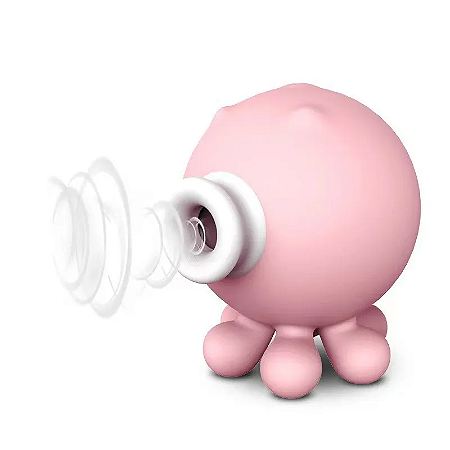 Vibrador de Clitóris com 9 modos de Pulsação Recarregável - Octopus