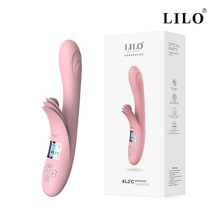 Vibrador de Ponto G e Clitóris com 10 modos de vibração - LILO