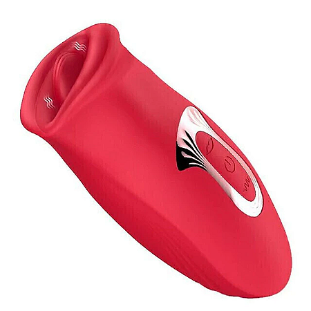 Vibrador De Pulsação Formato De Boca