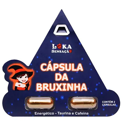 Cápsula da Bruxinha - Energético - Loka Sensação