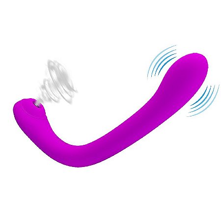 Vibrador de Ponto G e Clitóris - Alex - Pretty Love
