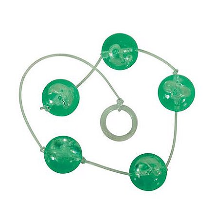 Bolinhas Tailandesas Grandes c/ 5 ( fio silicone )