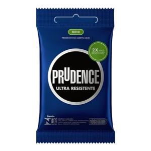 Preservativo Prudence Ultra Resistente com 3 unidades