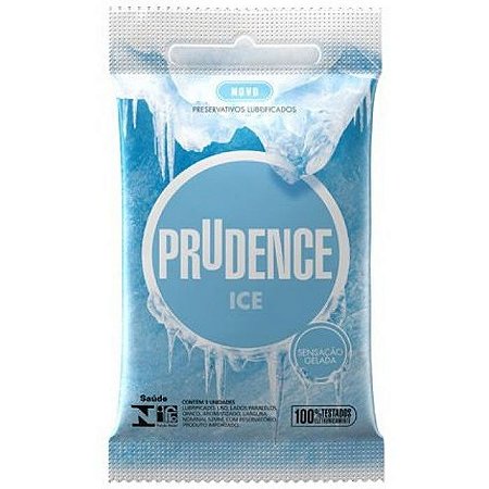 Preservativo Prudence Ice com 3 unidades