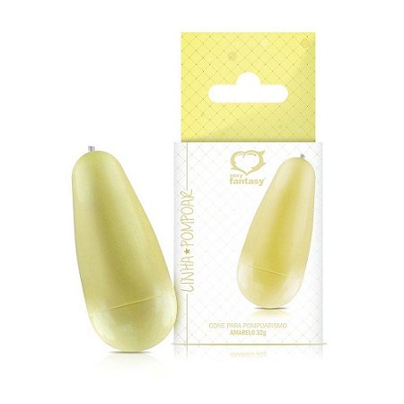 Cone para Pompoarismo 32g - Amarelo