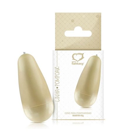 Cone para Pompoarismo 45g - Marfim