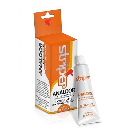 Intt - Analdor Gel Dessensibilizante Extra Forte Linha Striper 8g