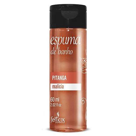 Feitiço Aromáticos - Espuma para Banho 60ml | Aroma: Pitanga