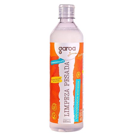 Limpeza Pesada 600 ml - Natural, Biodegradável e Hipoalergênico - Garoa