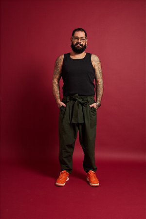 CALÇA ANNA - VERDE MILITANTE