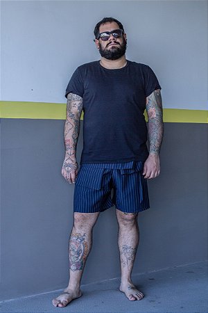BERMUDA CË AZUL RISCA - PEÇA EXCLUSIVA