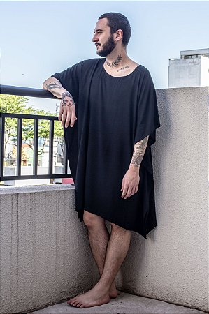 KAFTAN CURTO - PRETO