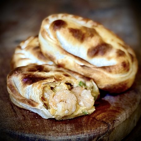 Empanada sazonal De Paulina Reserva de Camarão e Catupiry (3 unidades congeladas)