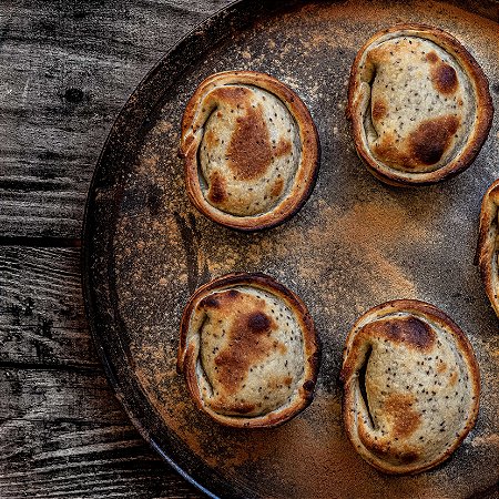 Empanada Mediterrânea - Vegana (3 unidades congeladas)