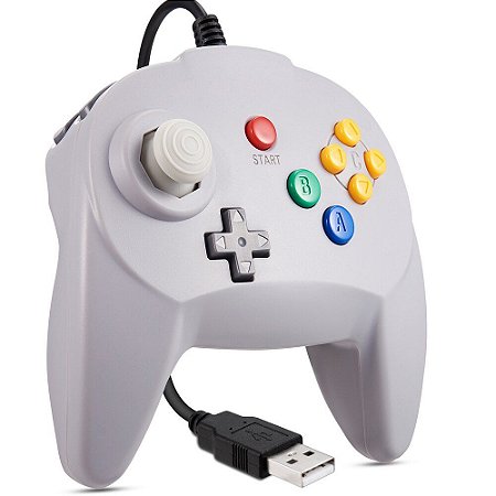 Controle N64 Tribute Usb P/ Pc Raspberry Pi Linux Mac