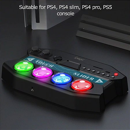 Controle Ipega P4016 Hatsune Miku DIVA/Future Tone DX Com fio P/ PS4 PS5