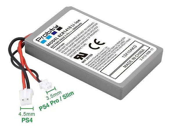 Bateria Controle Playstation PS4 Pro Slim Probty 2000mah