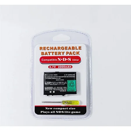 Bateria Para Nintendo Ds Lite 3.7v 2000 Mah + Chave