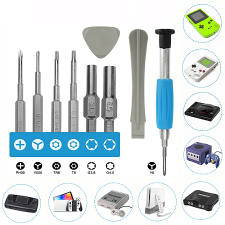 Kit Chaves Gamebit P/ Consoles Nintendo Switch Xbox Ps3 3ds