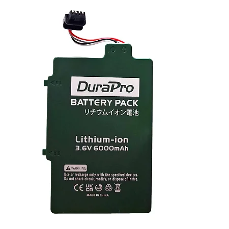 Bateria Para Wiiu Gamepad DuraPro 6000 mAh Gameplay 6hrs