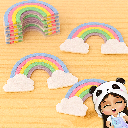 Recorte APLIQUE 10 cm - Arco Iris