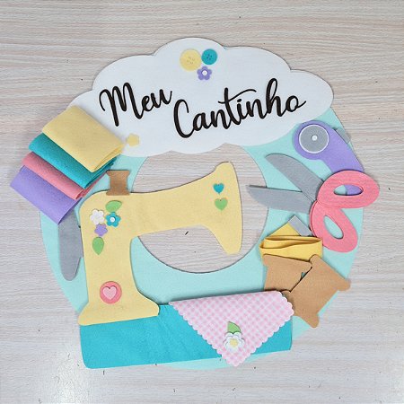 KIT Recortes para Guirlanda em Feltro  - Meu Cantinho Costureira