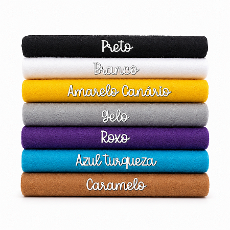 KIT PROMOCIONAL Feltro Liso Santa Fé - BOLOFOFOS