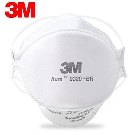 3m Respirador Descartavel Aura 93 Br 01 Unidade Atelie De Saude