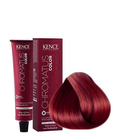 COL CR PERM 66.64 LOURO ESCURO VERMELHO CEREJA 60G CHROMATUS - KENCE