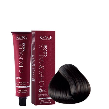 COL CR PERM  4.71 - CASTANHO MÉDIO MARROM ACINZENTADO  60G CHROMATUS – KENCE